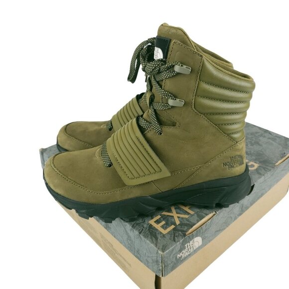 THE NORTH FACE Raedonda Sneaker Boot Fir Green Black Vibram Sole Women's NIB - Picture 1 of 10